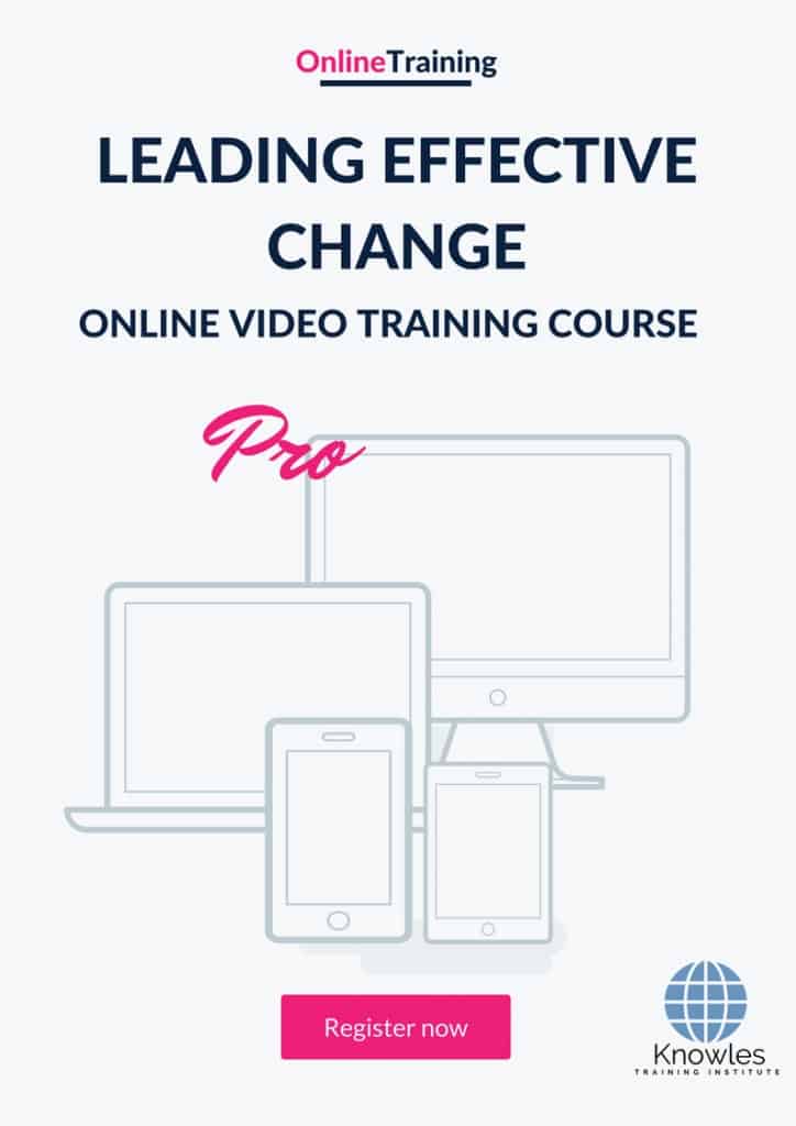 Leading Effective Change Online Training Video Course