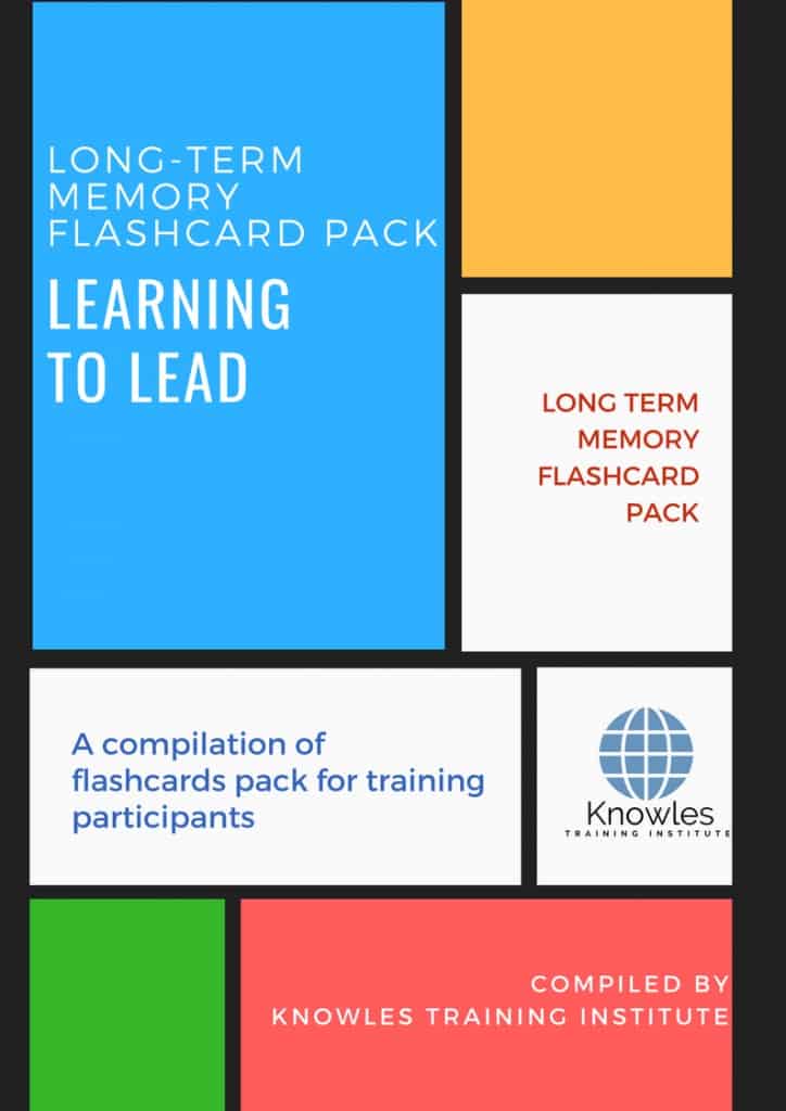 Learning To Lead Training Flashcards