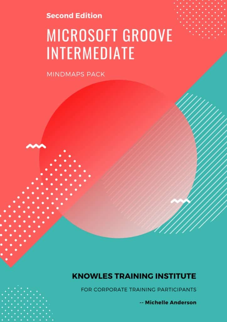Microsoft Groove Intermediate Training Course MindMaps
