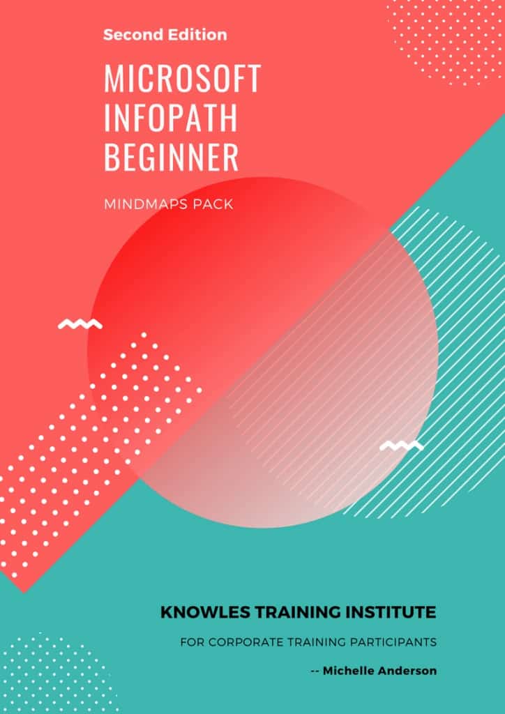 Microsoft Infopath Beginner Training Course MindMaps