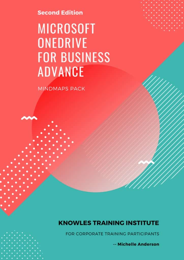 Microsoft Onedrive For Business Advance Training Course MindMaps