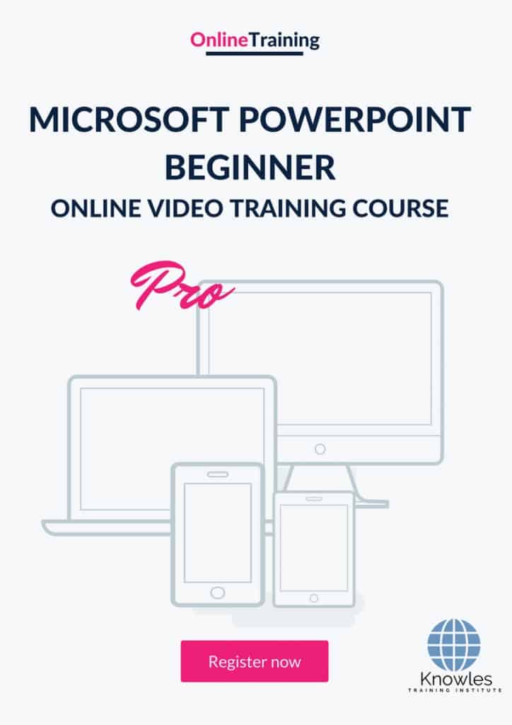 Microsoft Powerpoint Beginner Online Training Video Course