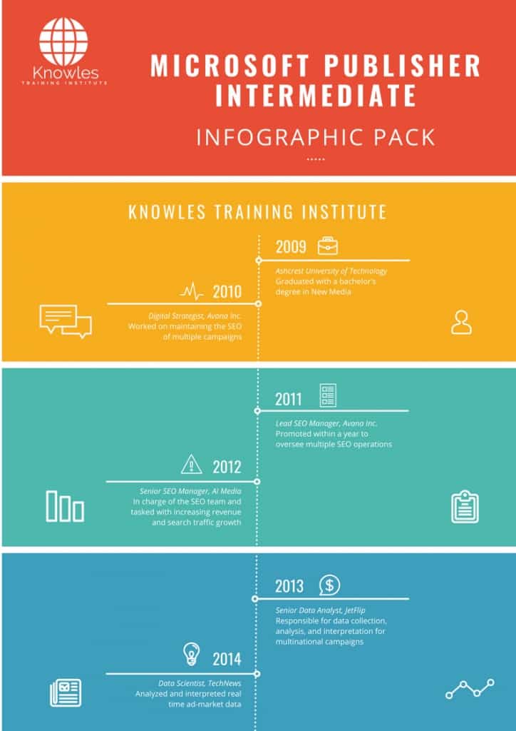 Microsoft Publisher Intermediate Infographics