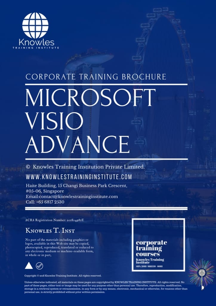 Microsoft Visio Advance Training Course Brochure