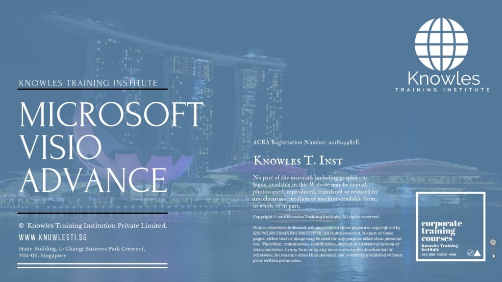 Microsoft Visio Advance Training Course in Singapore