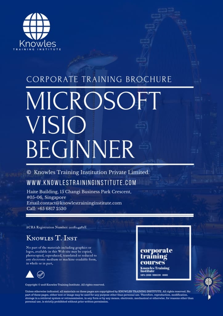 Microsoft Visio Beginner Training Course Brochure