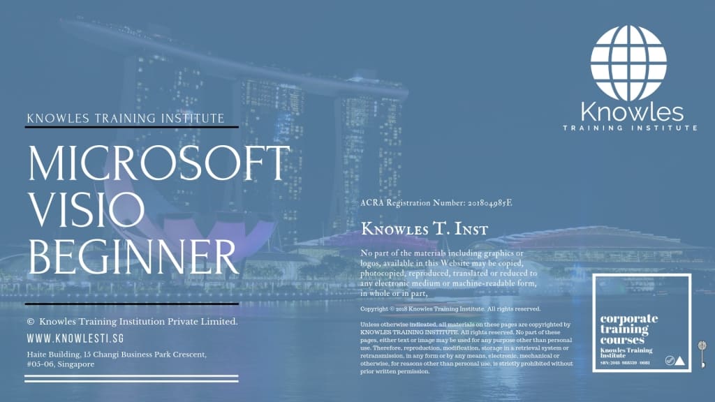 Microsoft Visio Beginner Training Course in Singapore
