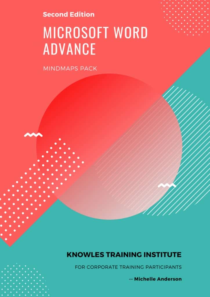 Microsoft Word Advance Training Course MindMaps