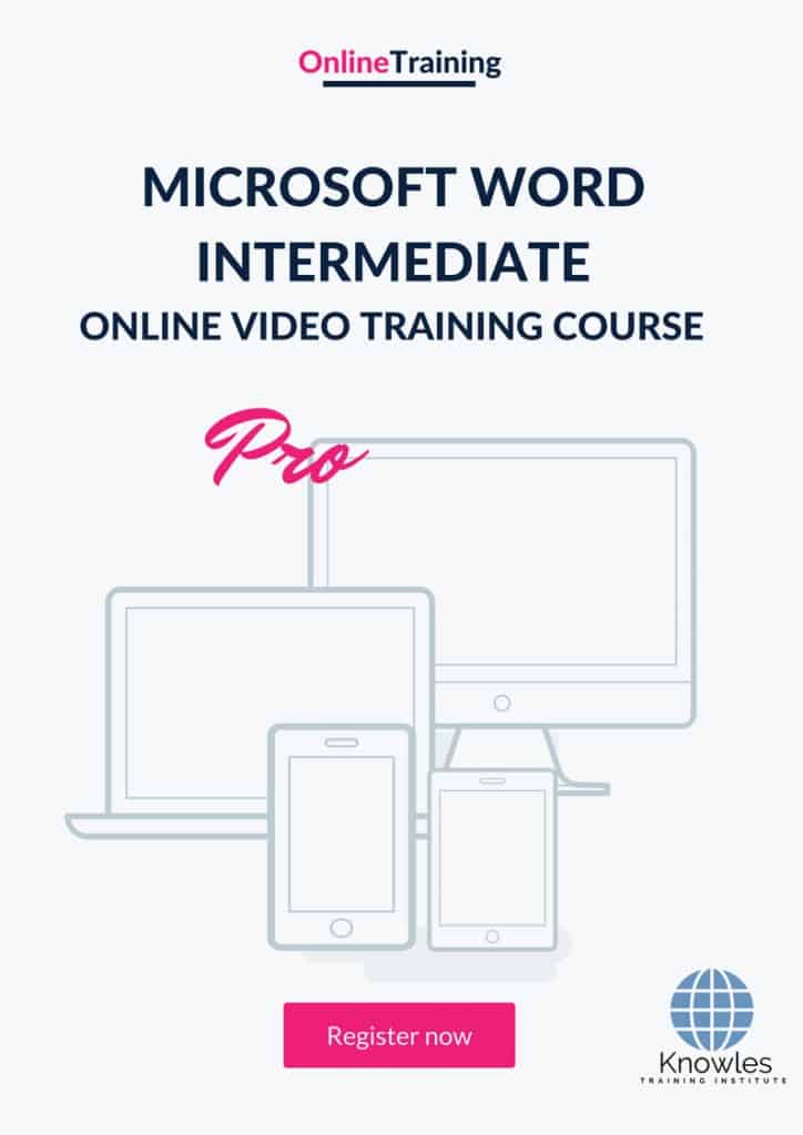 microsoft word 2011 training