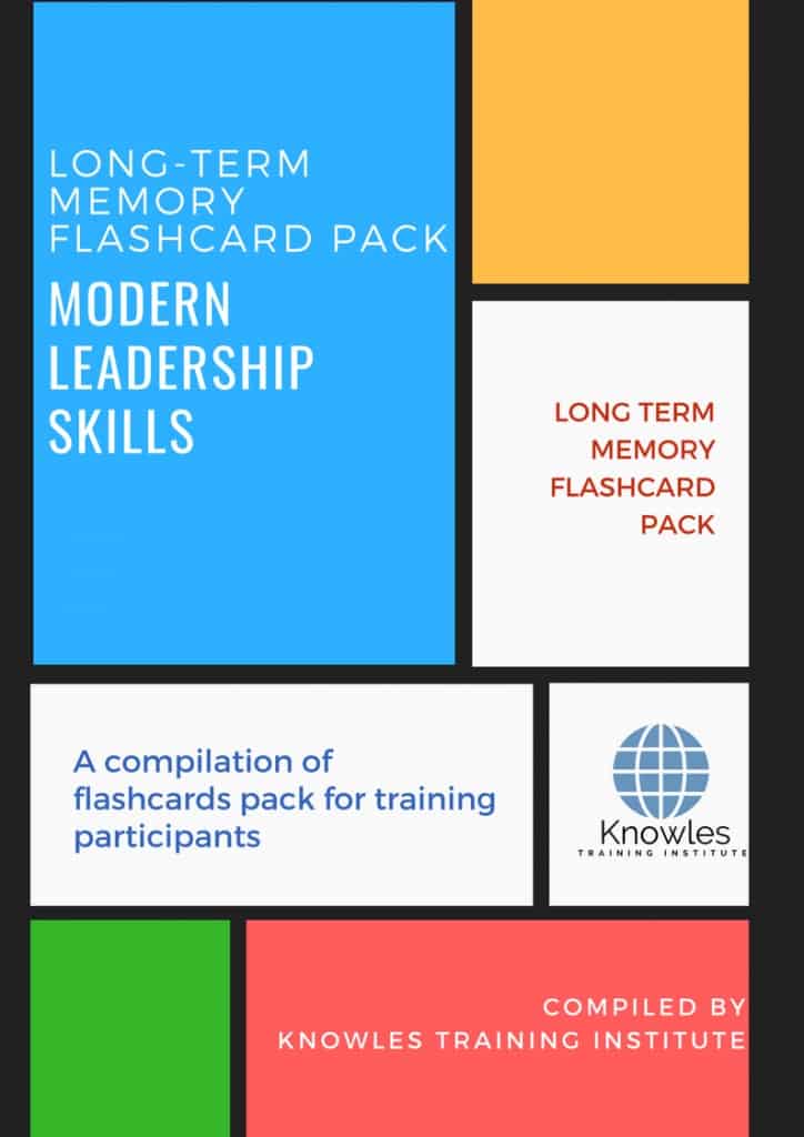 Modern Leadership Skills Training Flashcards