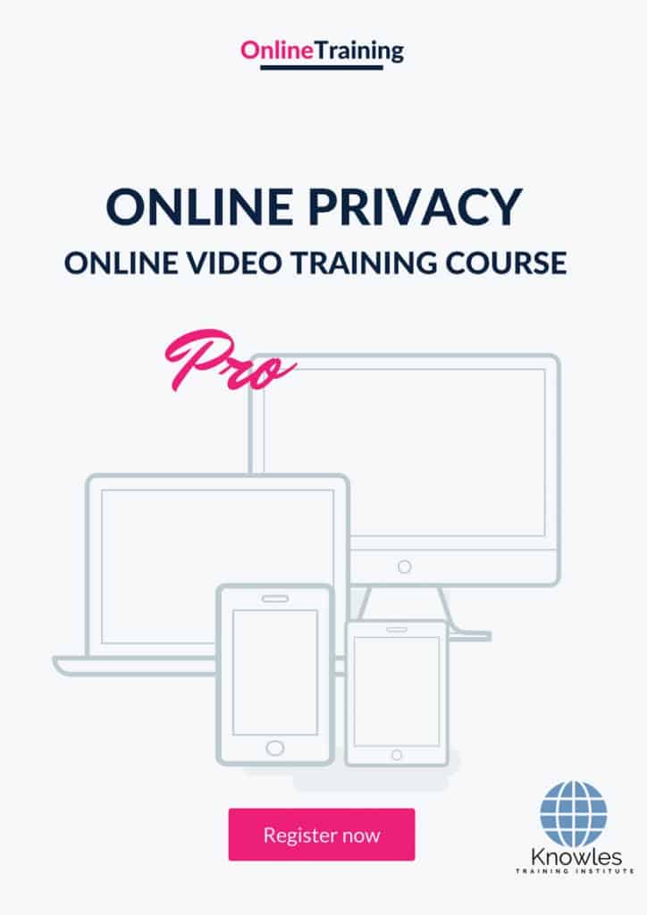 Online Privacy Online Training Video Course