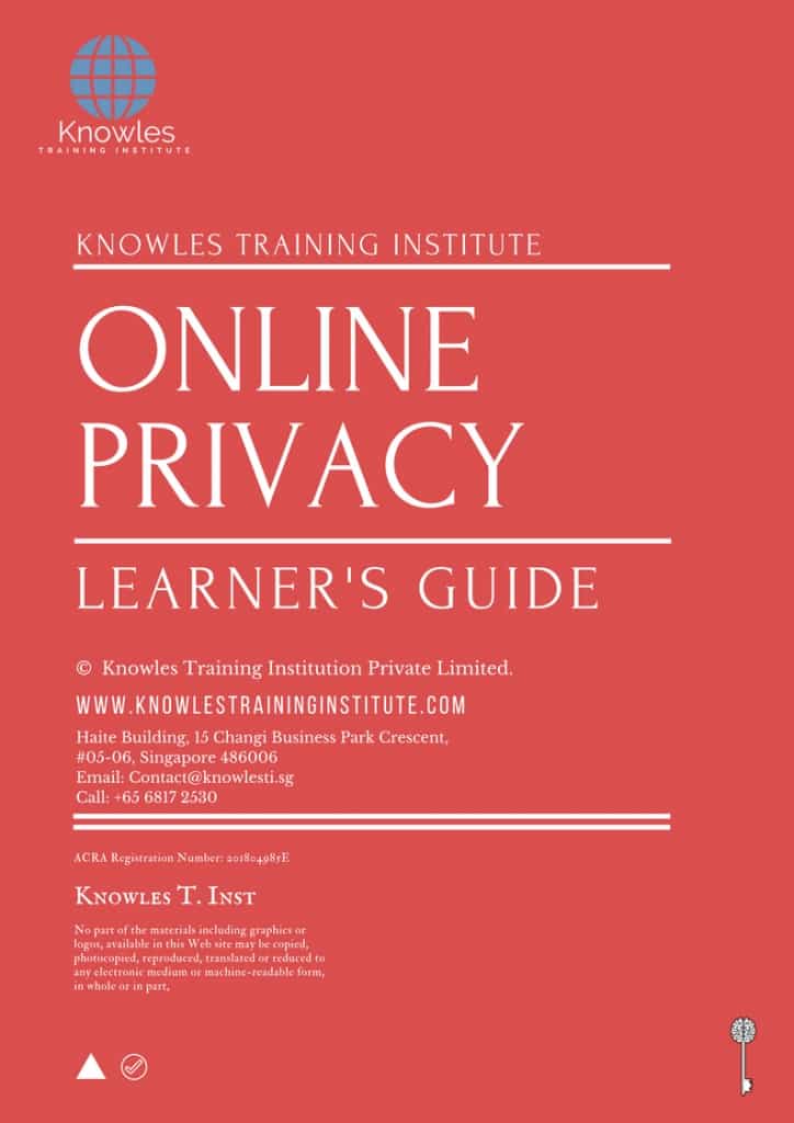 Online Privacy Training Course Learner’s Guide