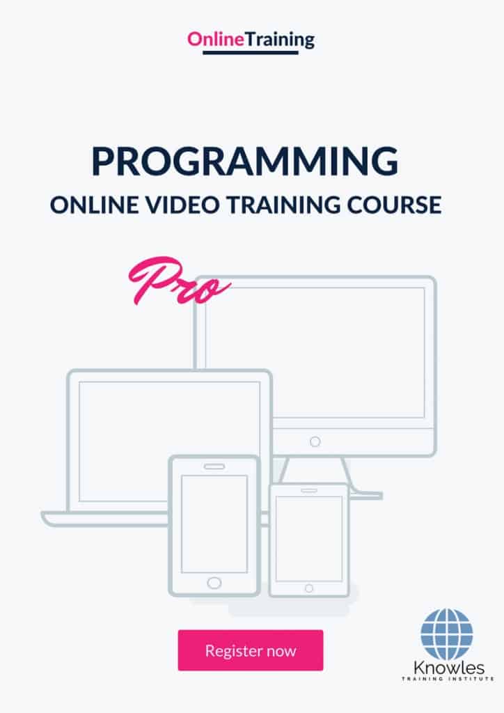 Programming Online Training Video Course