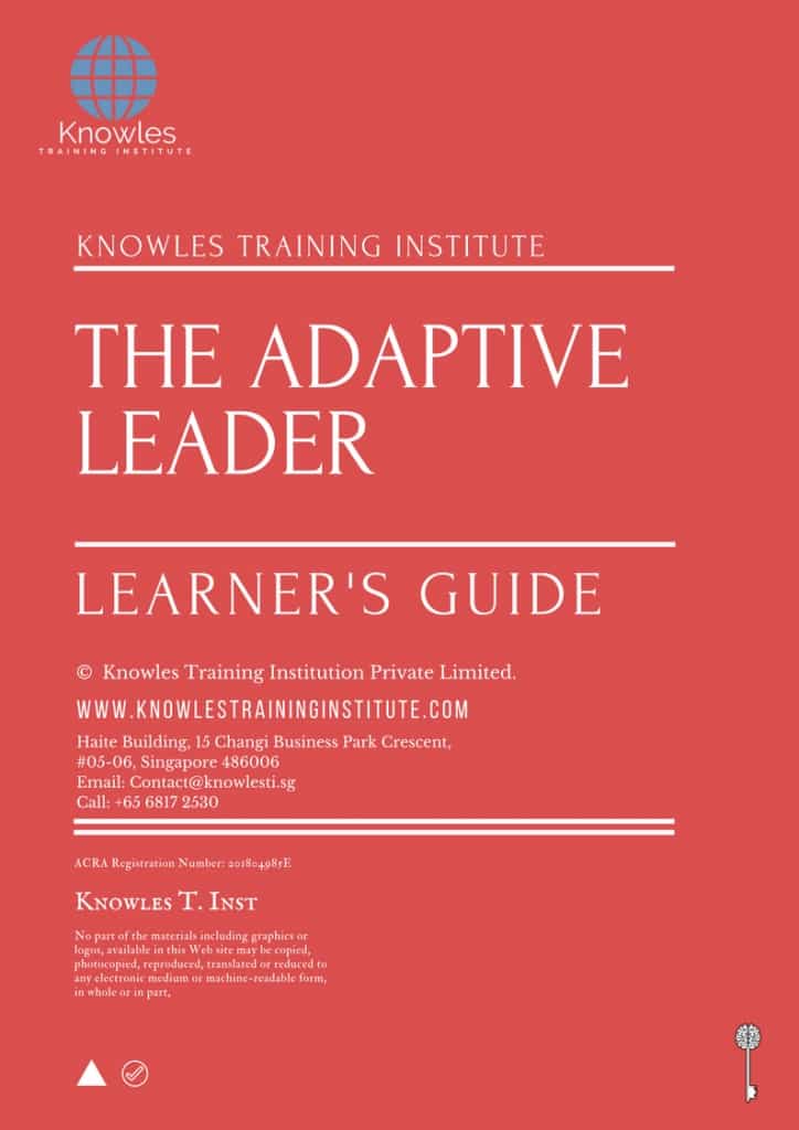 The Adaptive Leader Training Course Learner’s Guide