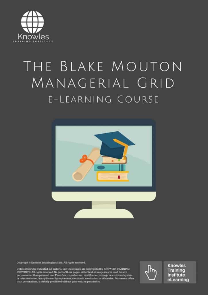 The Blake Mouton Managerial Grid E-Learning Training Course