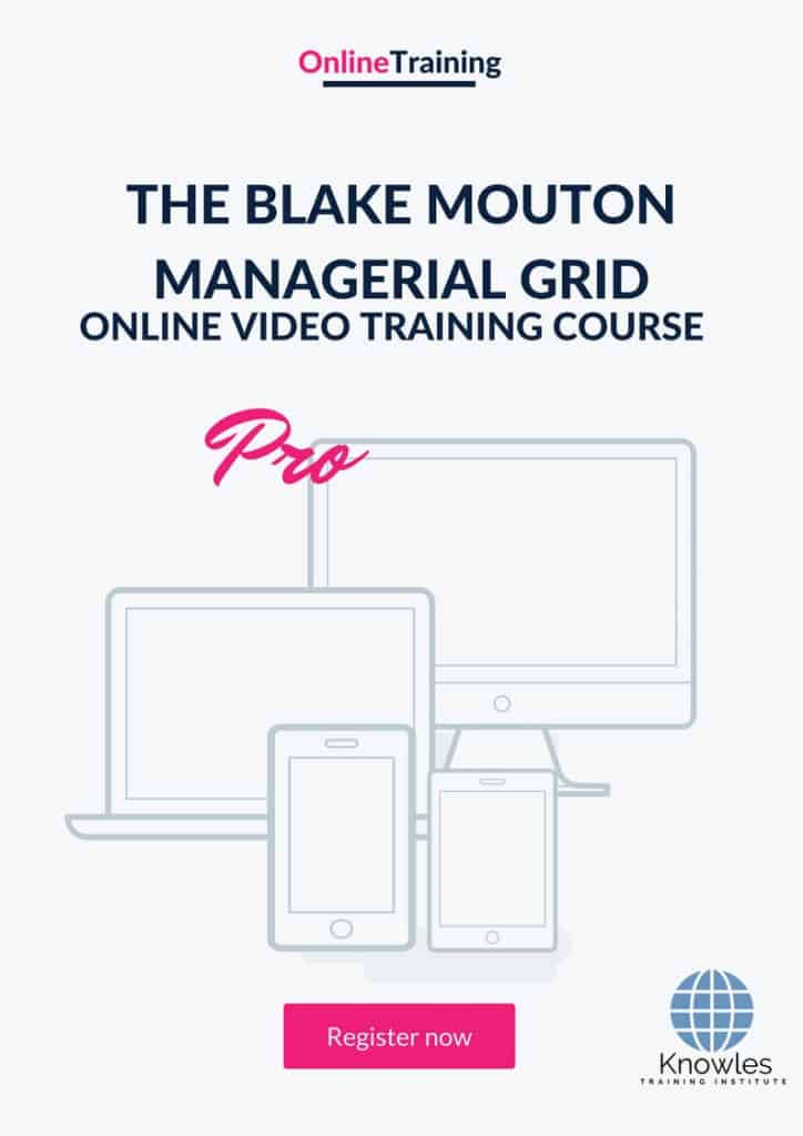 The Blake Mouton Managerial Grid Online Training Video Course