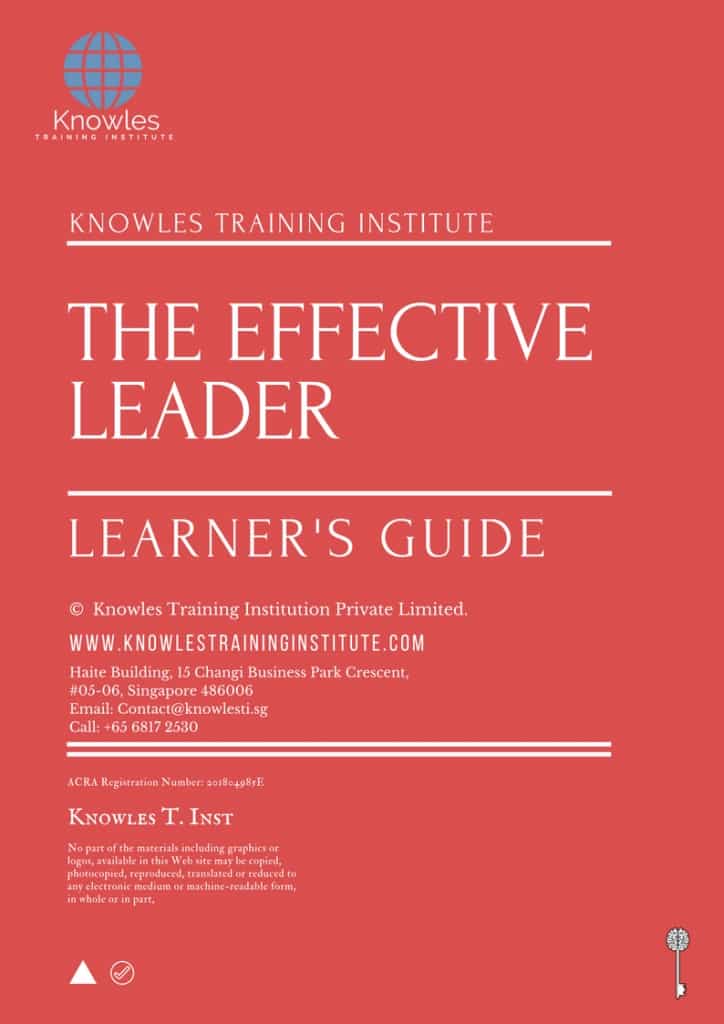 The Effective Leader Training Course Learner’s Guide