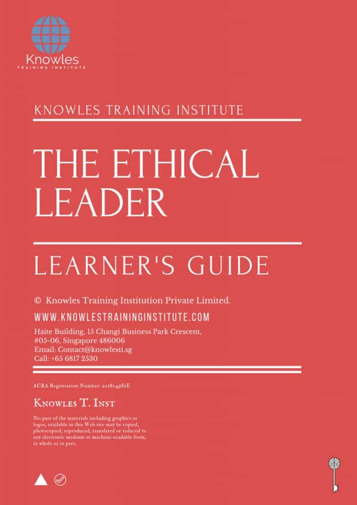 The Ethical Leader Training Course Learner’s Guide