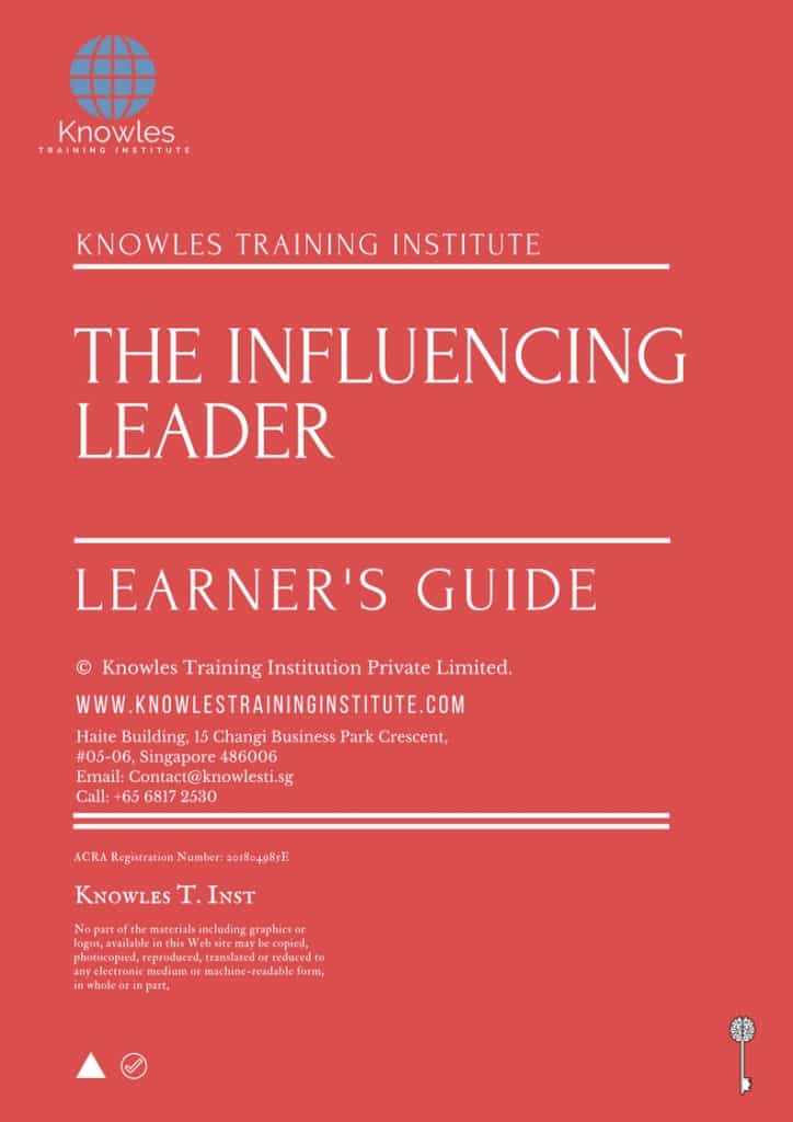 The Influencing Leader Training Course Learner’s Guide