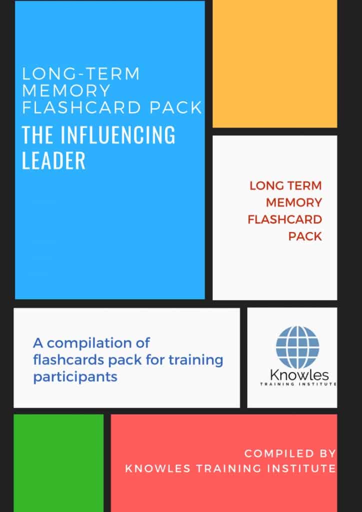 The Influencing Leader Training Flashcards