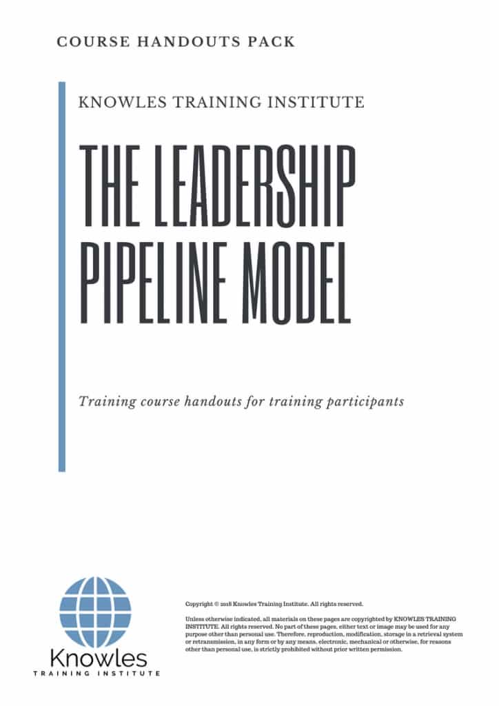 The Leadership Pipeline Model Course Handouts