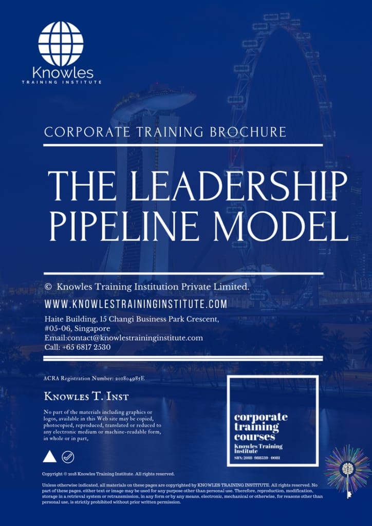 The Leadership Pipeline Model Training Course Brochure