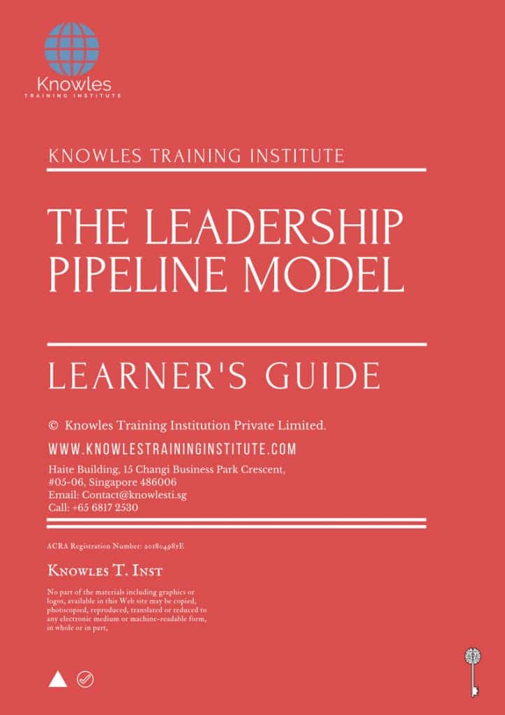 The Leadership Pipeline Model Training Course Learner’s Guide