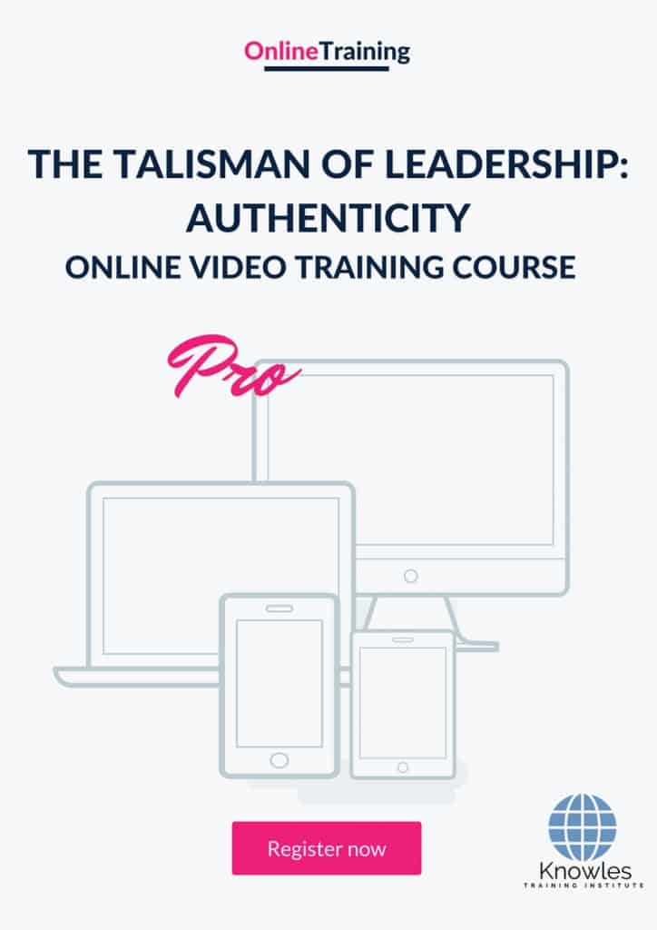 The Talisman Of Leadership Authenticity Online Training Video Course
