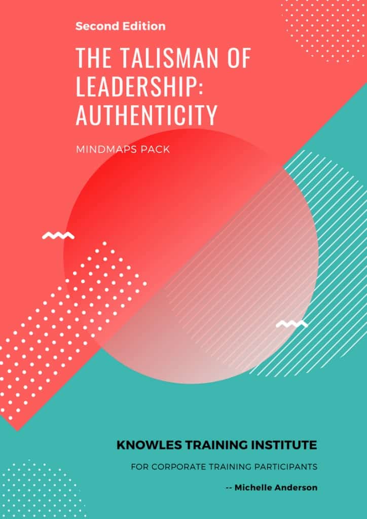 The Talisman Of Leadership Authenticity Training Course MindMaps