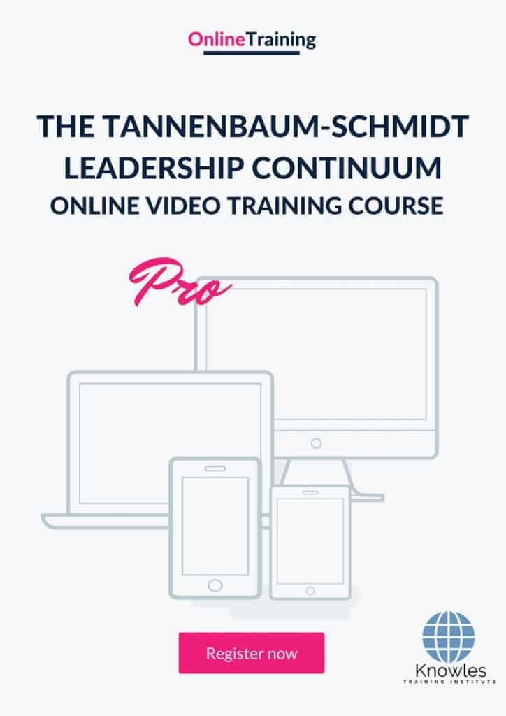 The Tannenbaum-Schmidt Leadership Continuum Online Training Video Course