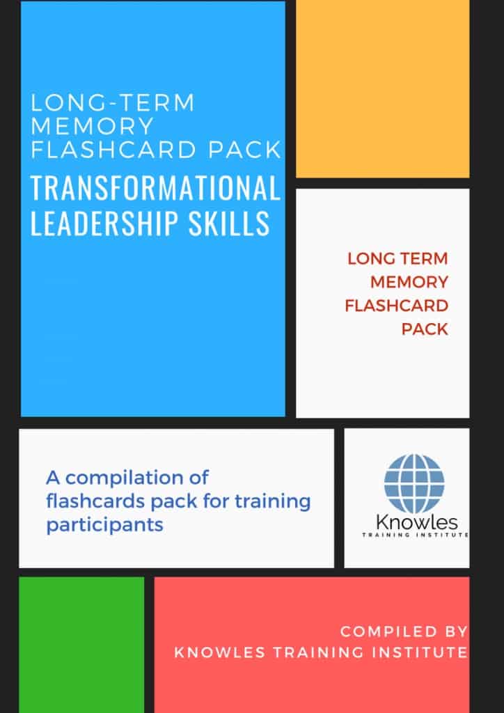 Transformational Leadership Skills Training Flashcards