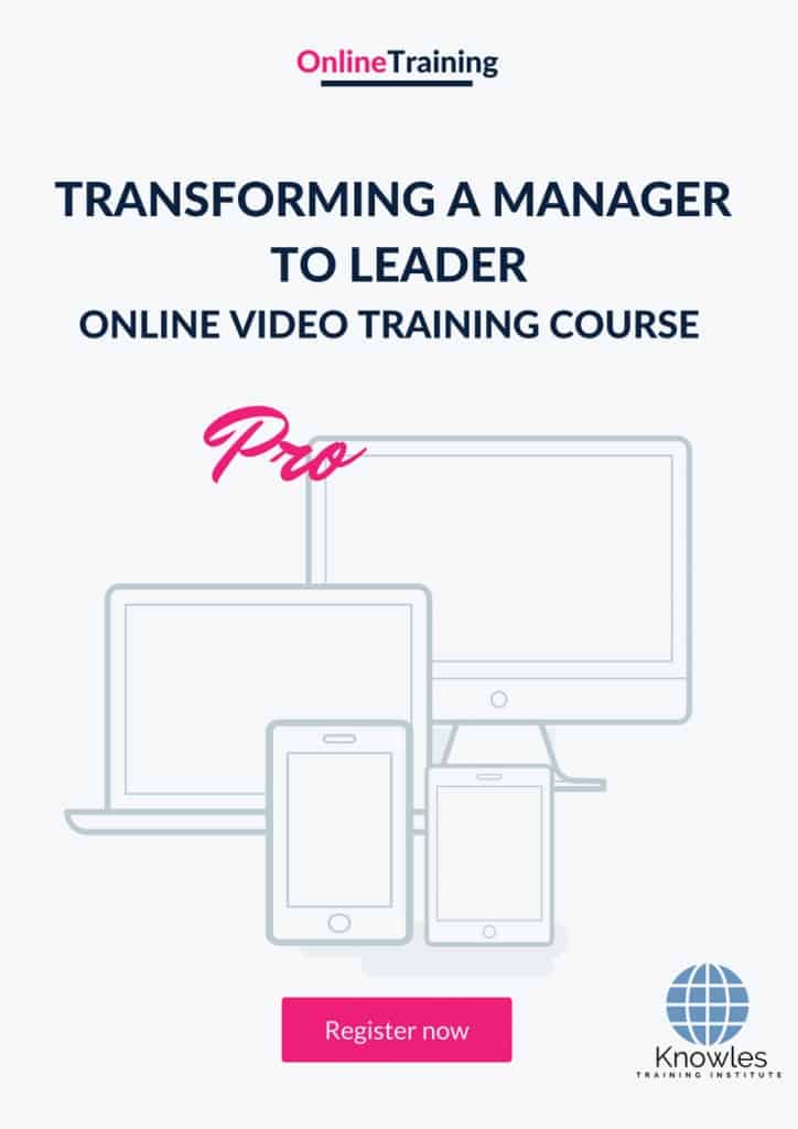 Transforming A Manager To Leader Online Training Video Course