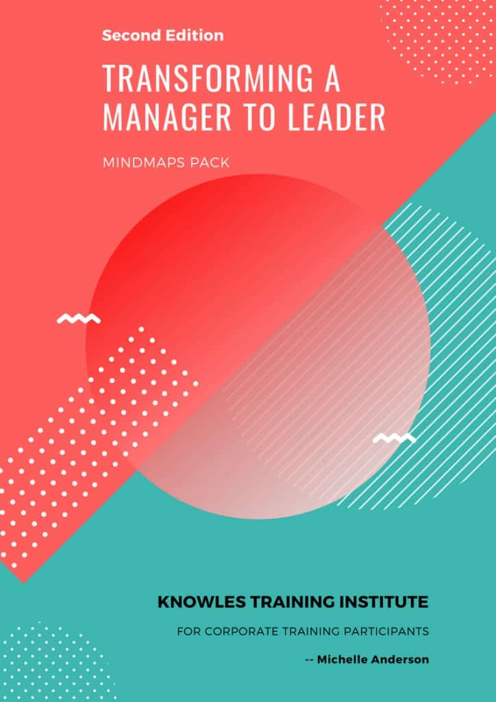 Transforming A Manager To Leader Training Course MindMaps