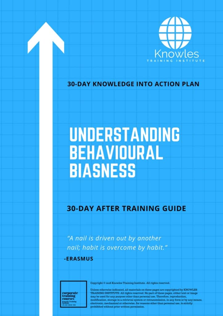 Understanding Behavioural Biasness 30 Day After Training Guide
