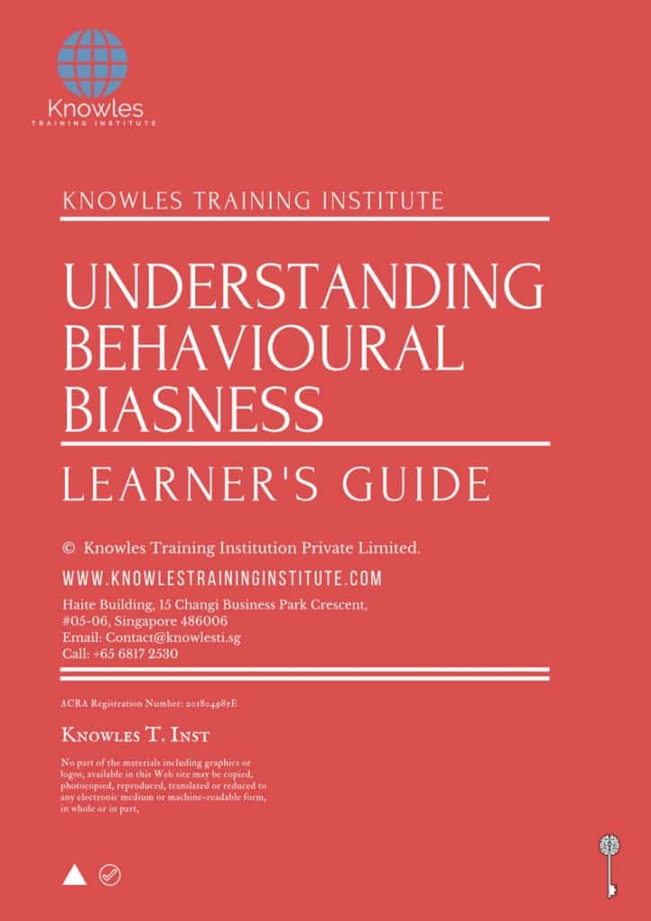 Understanding Behavioural Biasness Training Course Learner’s Guide