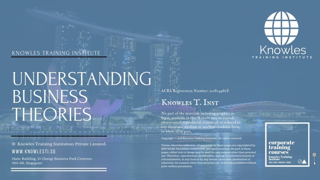 Understanding Business Theories Training Course in Singapore