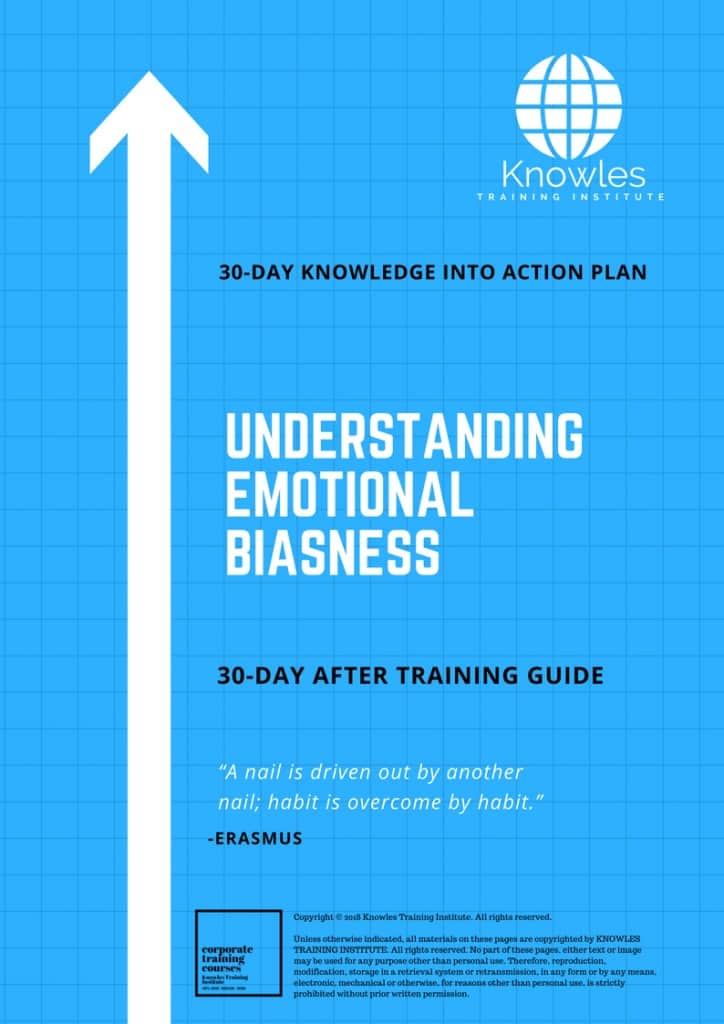 Understanding Emotional Biasness 30 Day After Training Guide