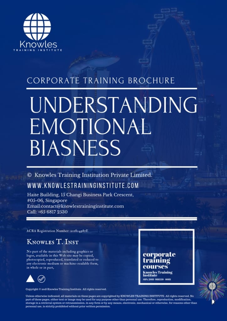 Understanding Emotional Biasness Training Course Brochure