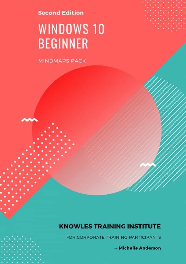 Windows 10 Beginner Training Course MindMaps