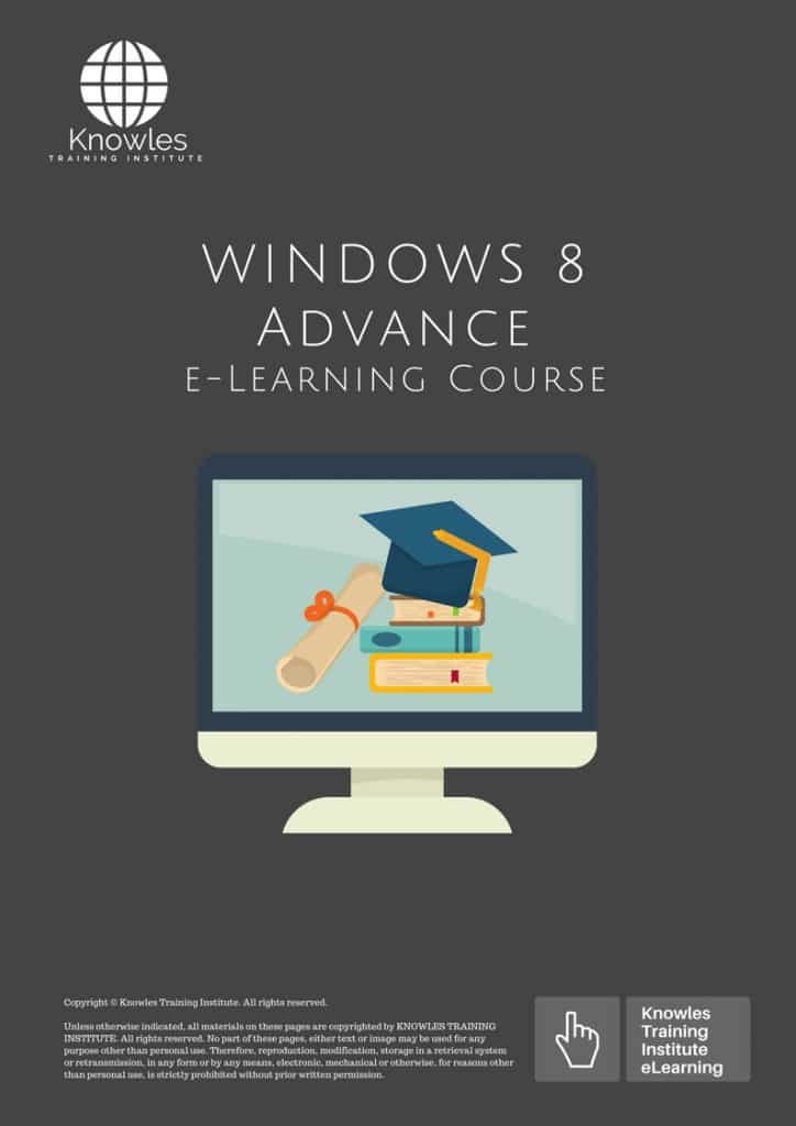 Windows 8 Advance E-Learning Training Course