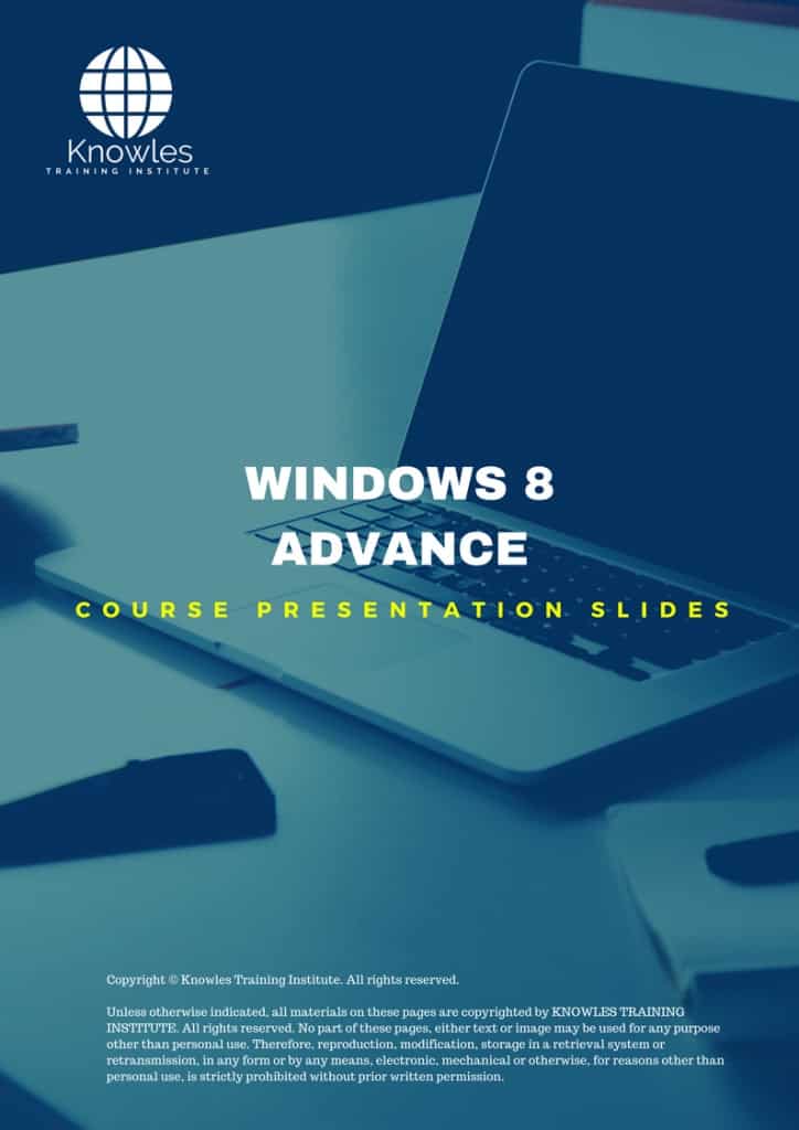 Windows 8 Advance Training Course Presentation Slides