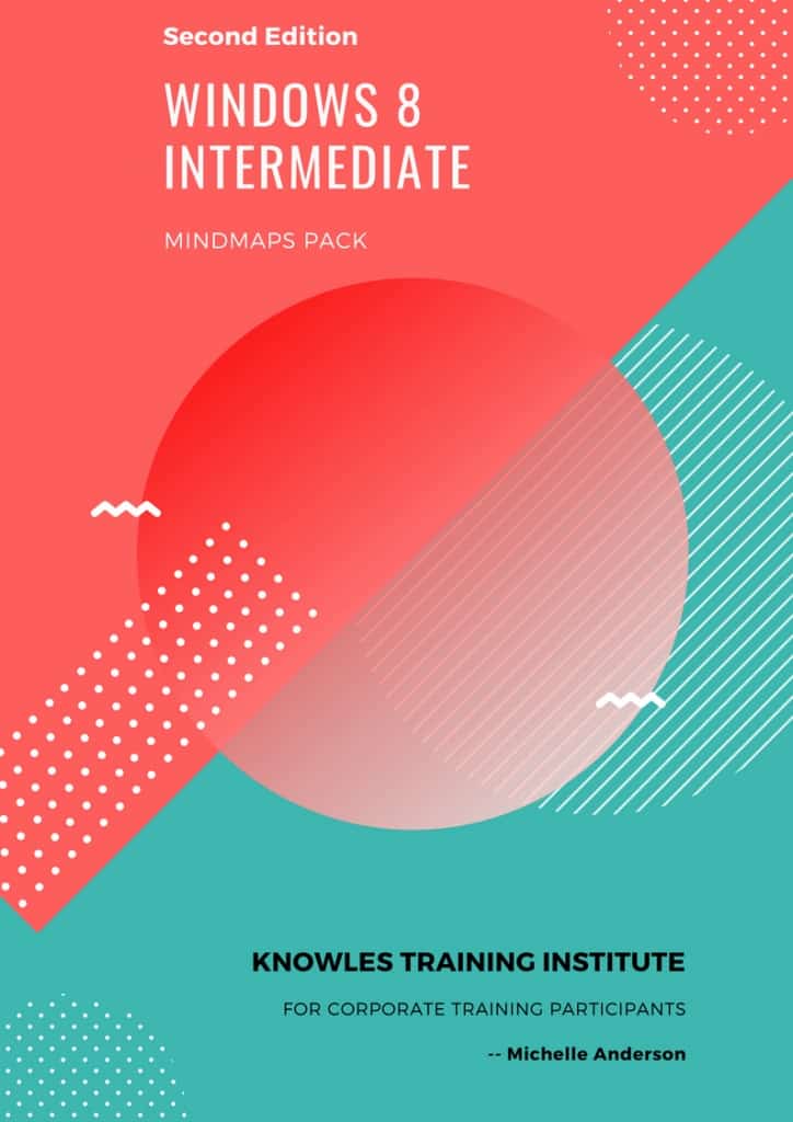 Windows 8 Intermediate Training Course MindMaps