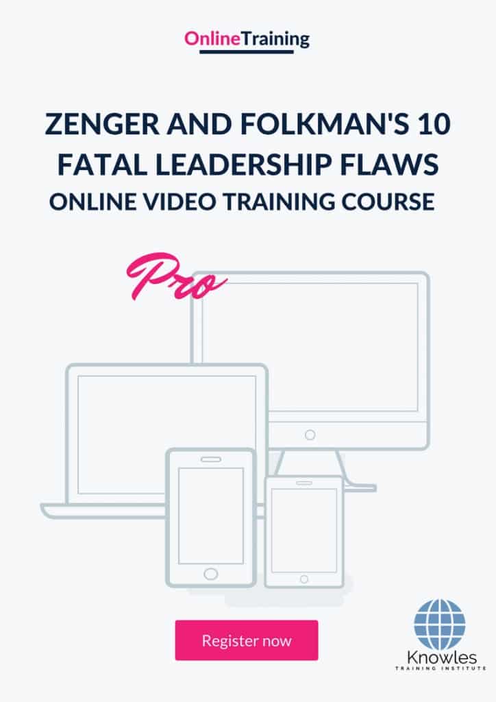 Zenger And Folkman’s 10 Fatal Leadership Flaws Online Training Video Course