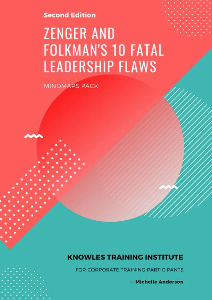 Zenger And Folkman’s 10 Fatal Leadership Flaws Training Course MindMaps