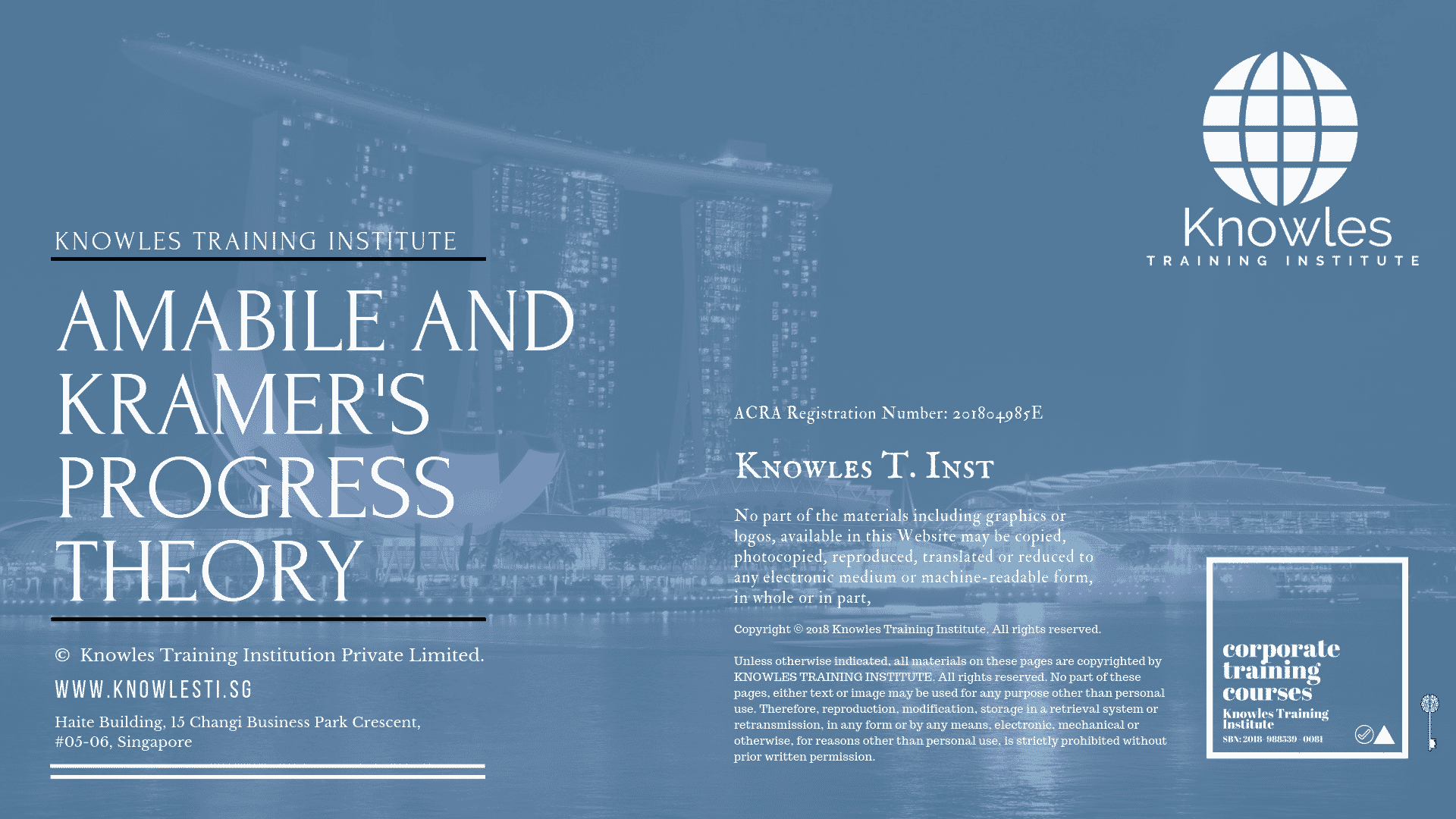 _AMABILE AND KRAMER’S PROGRESS THEORY
