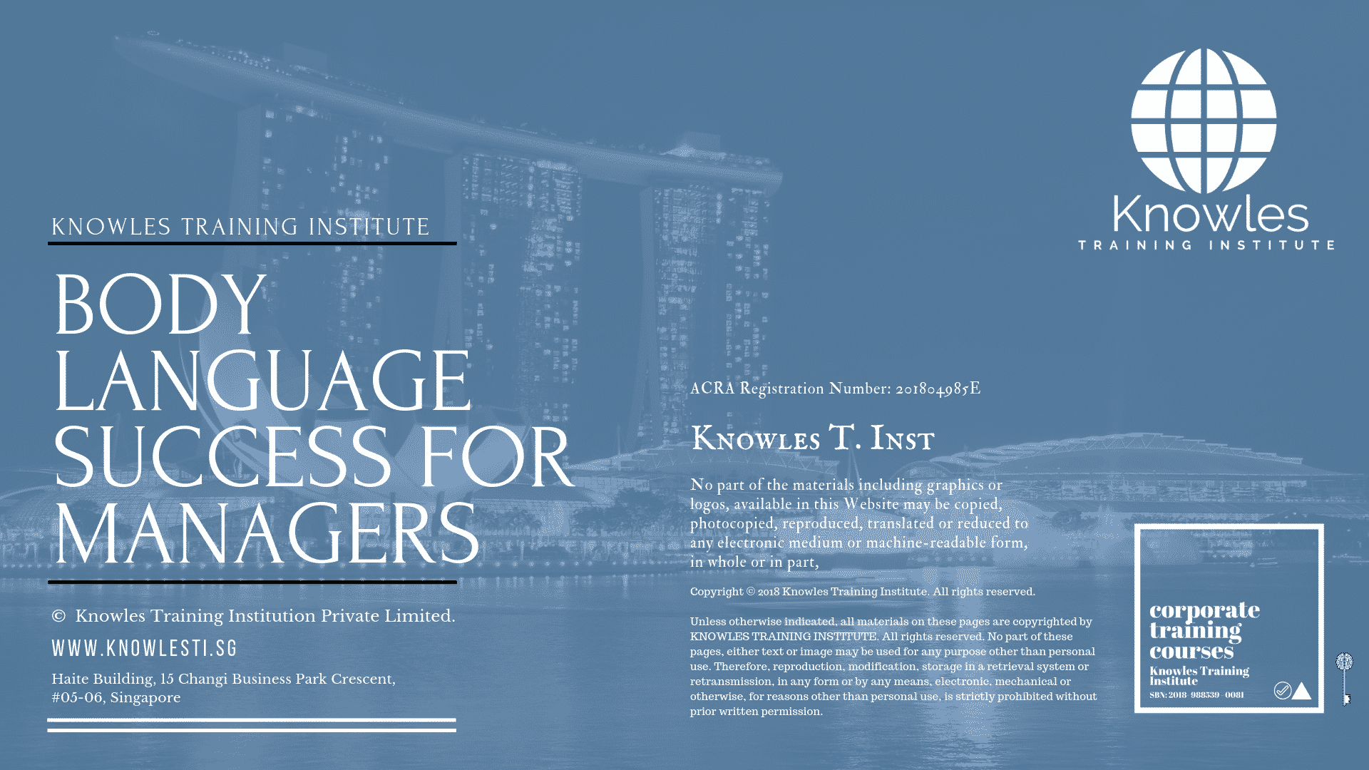 BODY LANGUAGE SUCCESS FOR MANAGERS