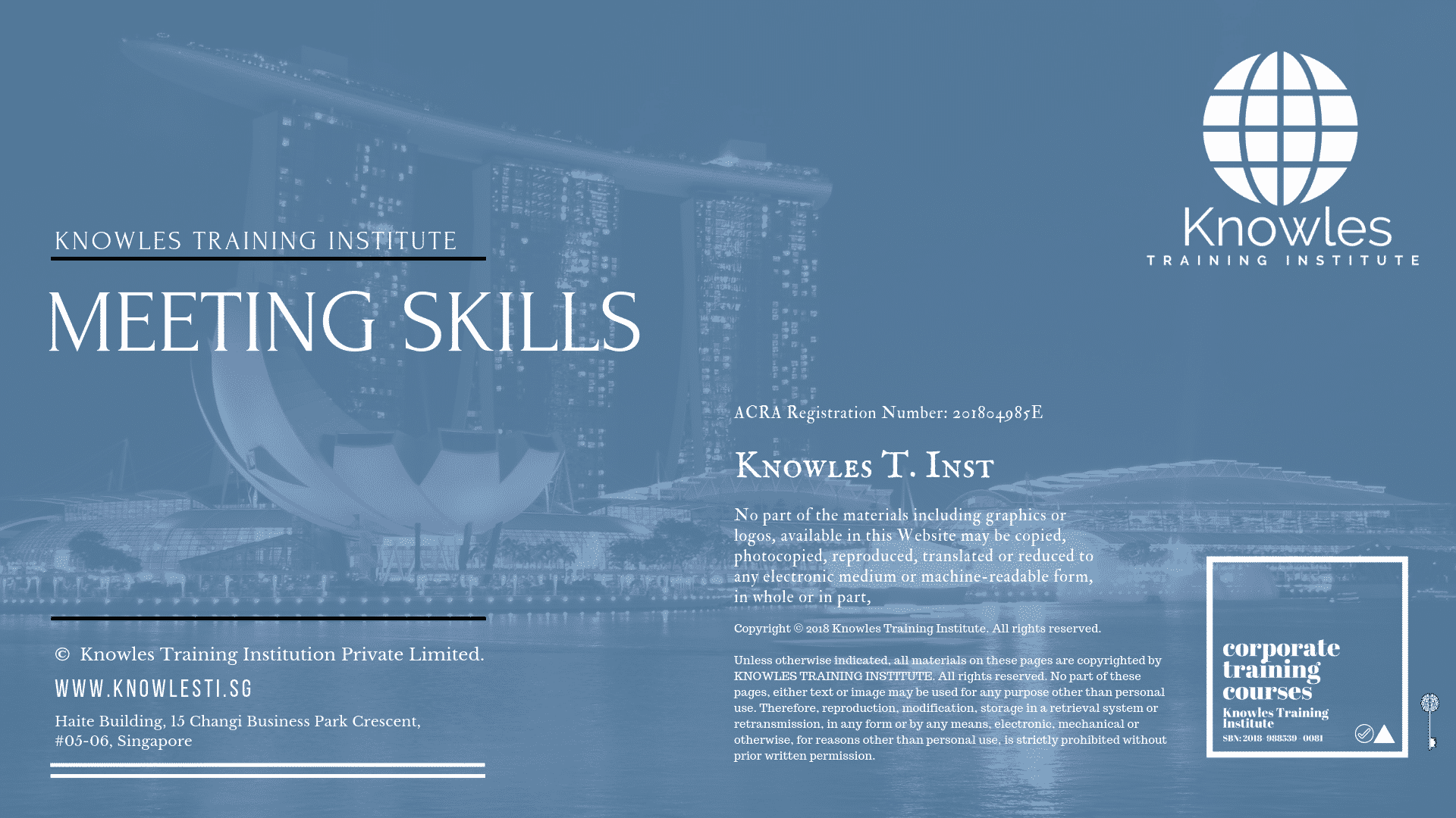 MEETING SKILLS