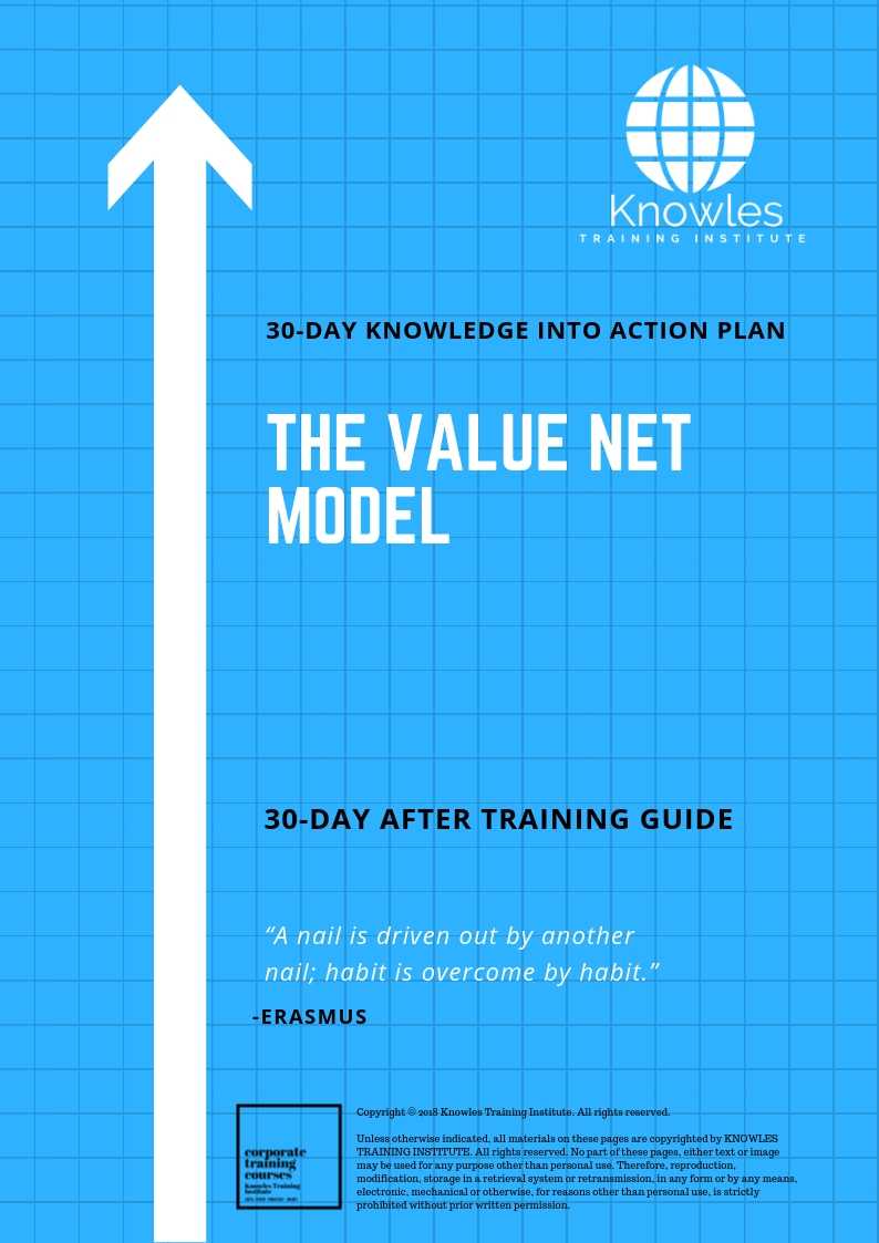 The Value Net Model 30-Day Action Plan