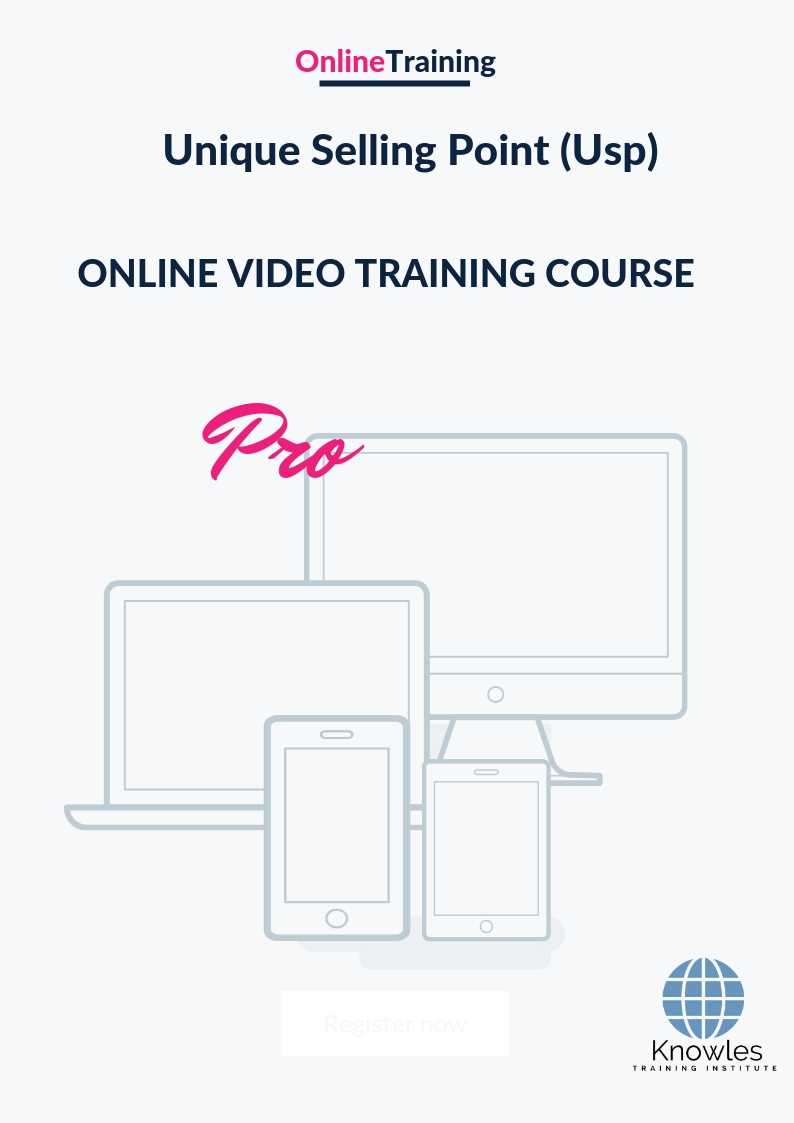 Unique Selling Point (Usp) Analysis Online Video Course