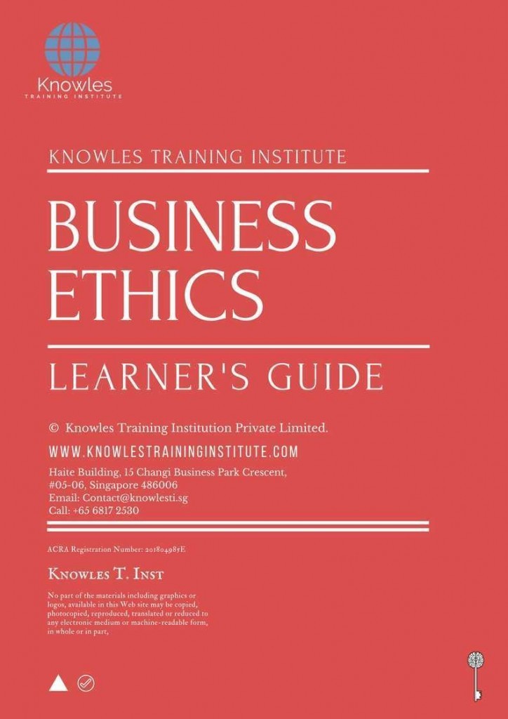 Business Ethics Course Singapore -Business Ethics Course Training